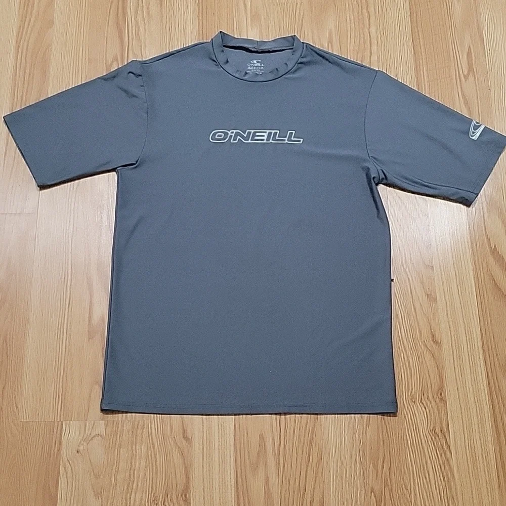 O'Neill Gray Short Sleeve spf 50+ mens Rash Guard